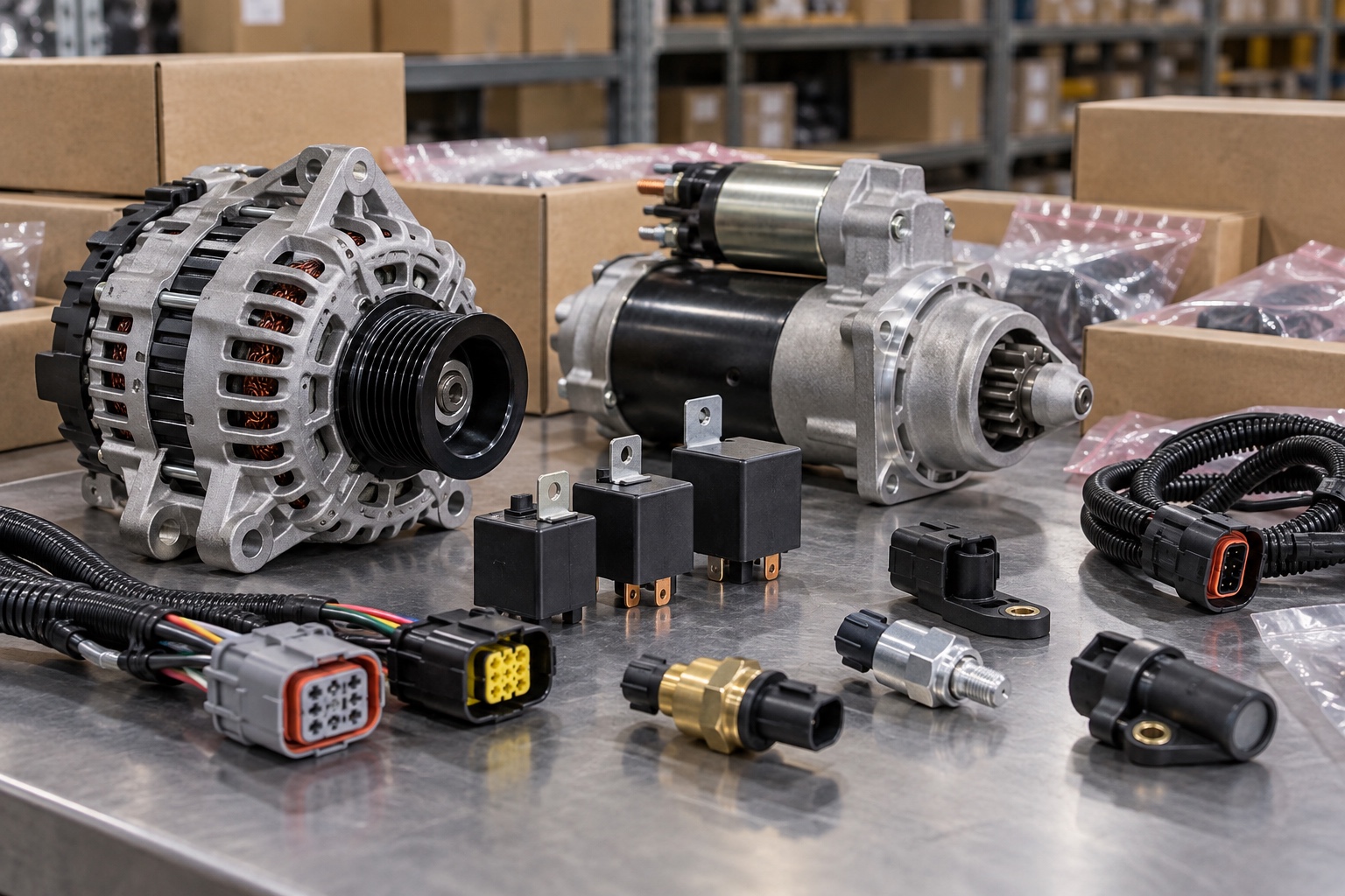 Industrial electrical components and circuitry